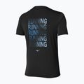 Maglia da corsa da uomo Mizuno Core Run Short Sleeve Tee black 2
