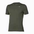 Maglia da corsa da uomo Mizuno Core Run Short Sleeve Tee forest night