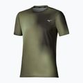 Maglia da corsa da uomo Mizuno Core Graphic Short Sleeve forest night