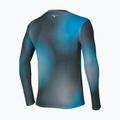 Longsleeve da running uomo Mizuno Core Graphic Long Sleeve Tee dark slate 2