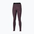 Leggings da corsa da donna Mizuno Core Impulse Long Tight raisin