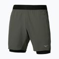 Pantaloncini da corsa da uomo Mizuno Core 7.5 Inches 2In1 forest night