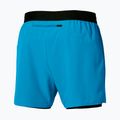 Pantaloncini da corsa da uomo Mizuno Core 5.5 Inches 2In1 blue jewel 2