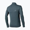 Felpa da corsa uomo Mizuno Active Warmalite Half Zip Long Sleeve Top dark slate 2