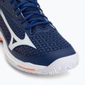 Scarpe da tennis uomo Mizuno Wave Exceed Tour 7 CC beacon blue/white/lava orange 7