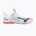 Scarpe da tennis uomo Mizuno Wave Drive Neo 4 white/insignia blue/orange 3