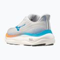 Scarpe da corsa uomo Mizuno Wave Sky 9 cloudscape/blue jewel/lava orange 4