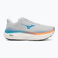 Scarpe da corsa uomo Mizuno Wave Sky 9 cloudscape/blue jewel/lava orange 2