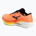 Scarpe da corsa Mizuno Hyperwarp Elite lava orange/black/lightning yellow 3