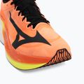 Scarpe da corsa Mizuno Hyperwarp Elite lava orange/black/lightning yellow 7