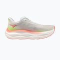 Scarpe da corsa donna Mizuno Wave Sky 9 gf white/desert flower/lime pulp 2