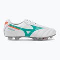 Scarpe da calcio Mizuno Morelia II Japan FG white/arcadia/lava orange 2
