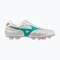 Scarpe da calcio Mizuno Morelia II Elite FG white/arcadia/lava orange