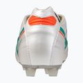 Scarpe da calcio Mizuno Morelia II Elite FG white/arcadia/lava orange 3