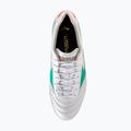 Scarpe da calcio Mizuno Morelia II Elite FG white/arcadia/lava orange 5