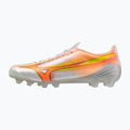 Scarpe da calcio Mizuno Alpha III Japan FG white/lava orange/evening primrose