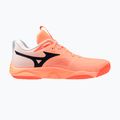 Scarpe da pallavolo Mizuno Wave Momentum Elite flamingo coral/lava orange/white 2