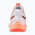 Scarpe da pallavolo Mizuno Wave Momentum Elite flamingo coral/lava orange/white 3