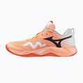Scarpe da pallavolo Mizuno Wave Momentum Pro flamingo coral/carbon/white
