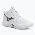 Scarpe da pallavolo Mizuno Wave Momentum Pro Mid white/metallic gray/black