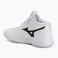 Scarpe da pallavolo Mizuno Wave Momentum Pro Mid white/metallic gray/black 3