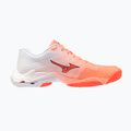Scarpe da pallavolo Mizuno Wave Lightning Elite flamingo coral/lava orange/white 2
