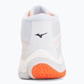 Scarpe da pallavolo Mizuno Wave Lightning Elite Mid Flamingo Coral/Lava Orange/White 6
