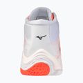 Scarpe da pallavolo Mizuno Wave Lightning Elite Mid Flamingo Coral/Lava Orange/White 3