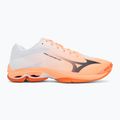 Scarpe da pallavolo Mizuno Wave Lightning Pro flamingo coral/carbon/white 2