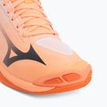 Scarpe da pallavolo Mizuno Wave Lightning Pro Mid flamingo coral/carbon/white 7