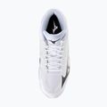 Scarpe da pallavolo Mizuno Wave Lightning Pro Mid white/black/ultimate gray 5