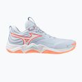 Scarpe da pallavolo donna Mizuno Wave Momentum Elite blue finch/white/lava orange