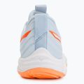 Scarpe da pallavolo donna Mizuno Wave Momentum Elite blue finch/white/lava orange 6