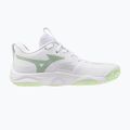 Scarpe da pallavolo donna Mizuno Wave Momentum Elite white/balsam green/ambrosia 2