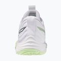 Scarpe da pallavolo donna Mizuno Wave Momentum Elite white/balsam green/ambrosia 3