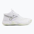 Scarpe da pallavolo donna Mizuno Wave Momentum Elite Mid white/balsam green/ambrosia 2