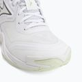 Scarpe da pallavolo donna Mizuno Wave Momentum Elite Mid white/balsam green/ambrosia 7