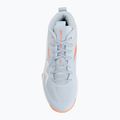 Scarpe da pallavolo donna Mizuno Wave Momentum Pro Mid blue finch/lava orange/flamingo coral 5