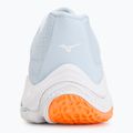 Scarpe da pallavolo donna Mizuno Wave Lightning Elite blue finch/white/lava orange 6