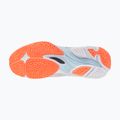 Scarpe da pallavolo donna Mizuno Wave Lightning Elite Mid blue finch/whitelava orange 4