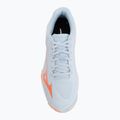 Scarpe da pallavolo donna Mizuno Wave Lightning Pro blue finch/lava orange/flamingo coral 5