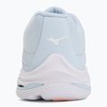 Scarpe da pallavolo donna Mizuno Wave Lightning Pro blue finch/lava orange/flamingo coral 6