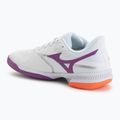Scarpe da tennis donna Mizuno Wave Exceed Court AC white/dahlia/lava orange 3