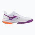 Scarpe da tennis donna Mizuno Wave Exceed Court AC white/dahlia/lava orange 2