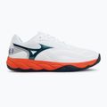 Scarpe da tennis uomo Mizuno Wave Enforce Court 2 AC white/insignia blue/orange 2