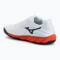 Scarpe da tennis uomo Mizuno Wave Enforce Court 2 AC white/insignia blue/orange 3
