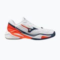 Scarpe da tennis uomo Mizuno Neo Ace AC white/insignia blue/orange