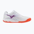 Scarpe da tennis donna Mizuno Wave Enforce Court 2 CC white/dahlia/sunstone 2