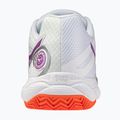 Scarpe da tennis donna Mizuno Wave Enforce Court 2 CC white/dahlia/sunstone 3