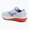 Scarpe da corsa uomo Mizuno Wave Rider 30 white/blue jewel/orange 3